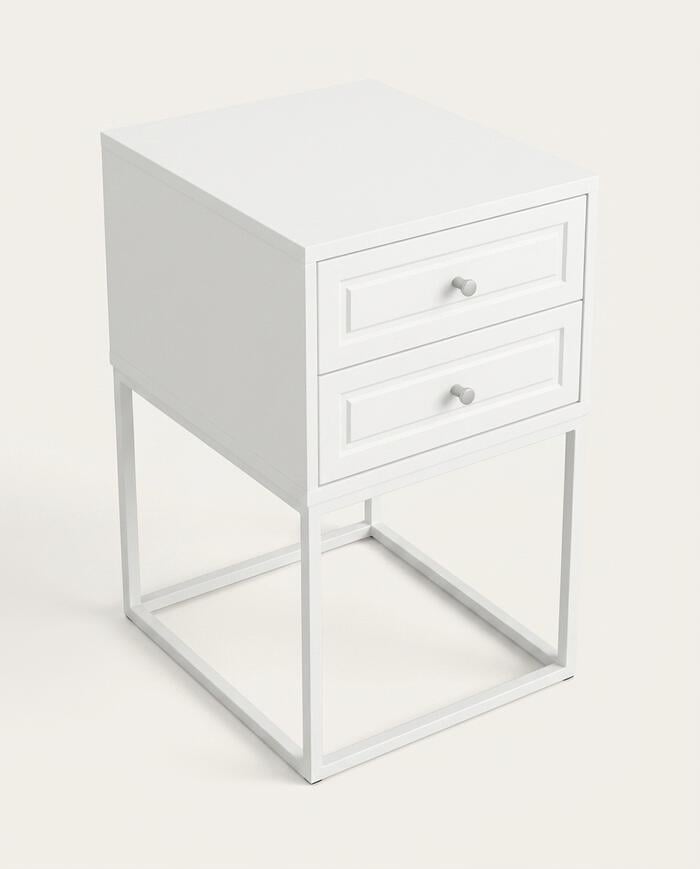 Mesa de Cabeceira Bonn Branco - image 1