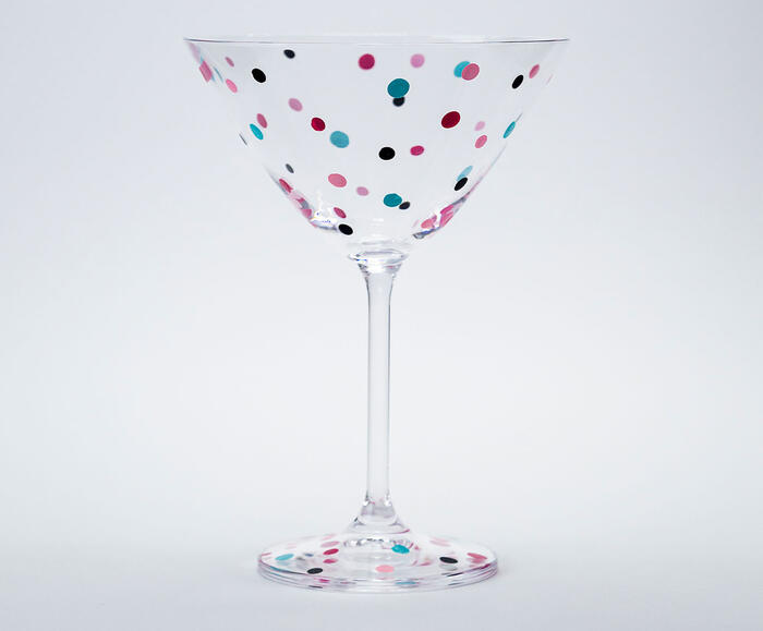 Ta&ccedil;a para Martini em Cristal Vintage image number 2