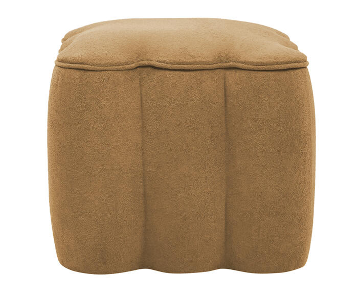 Puff Quadrado Boucle Pitanga image number 2