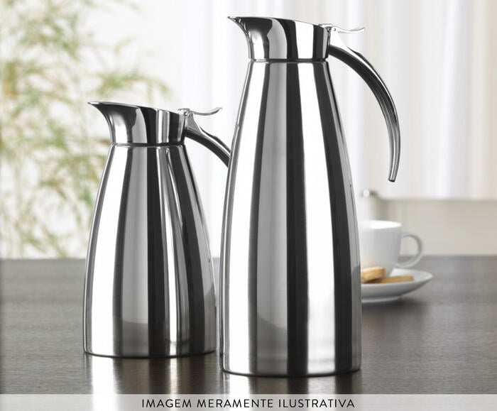 Garrafa T&eacute;rmica em Inox Eleganza - image 1