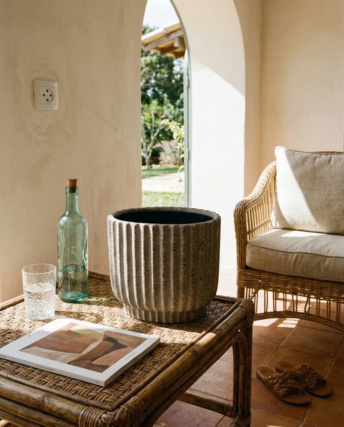 Cachepot Decorativo Viridi Cinza image number 2