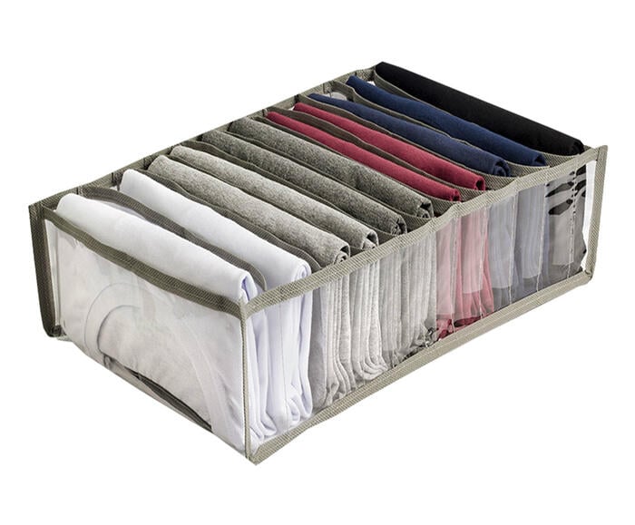 Organizador Colmeia Cristal Premium G Cinza - image 0
