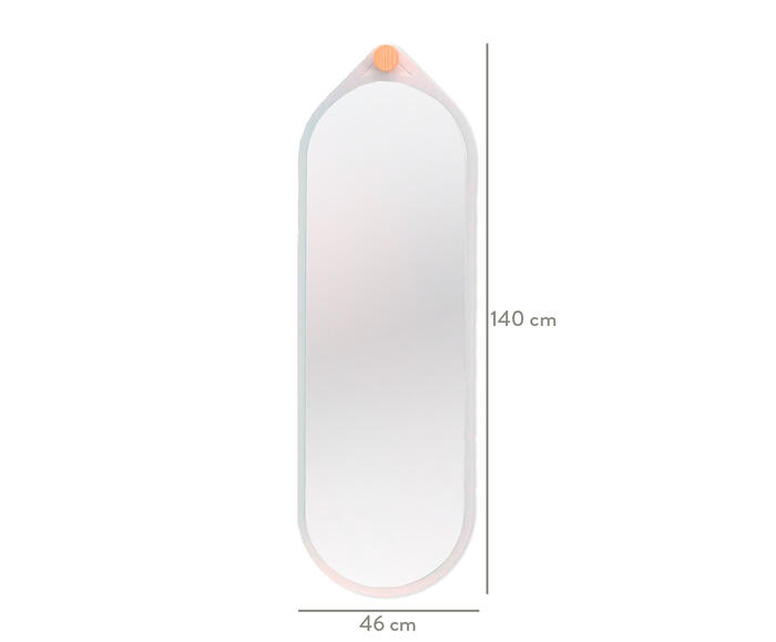 Espelho de Corpo Adnet Oblongo Flat Off White image number 3
