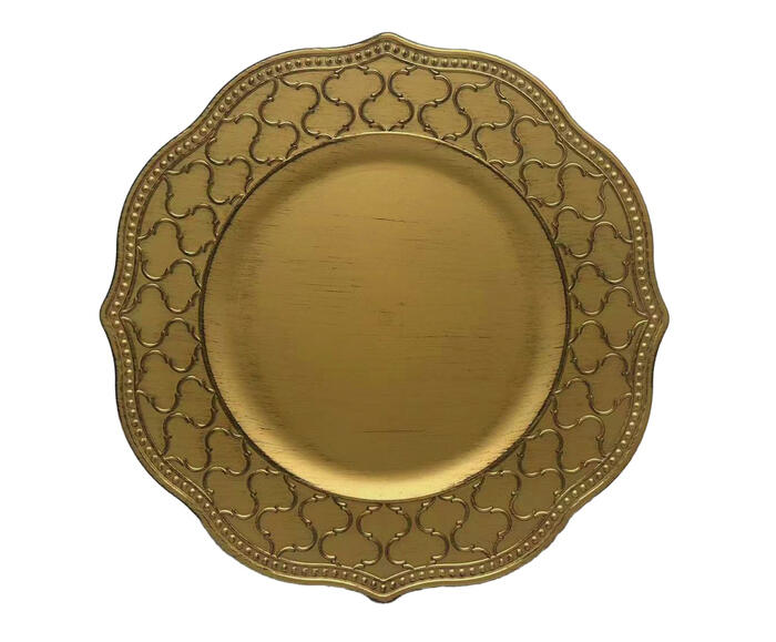 Sousplat Vintage Dourado - image 0