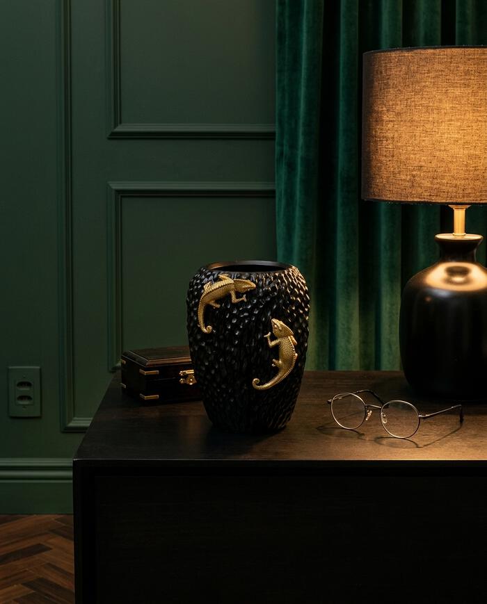 Vaso Decorativo Dourado image number 3