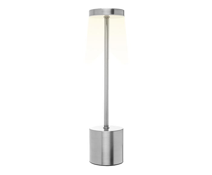 Lumin&aacute;ria de Mesa em Led Cosmos Prateado - image 0