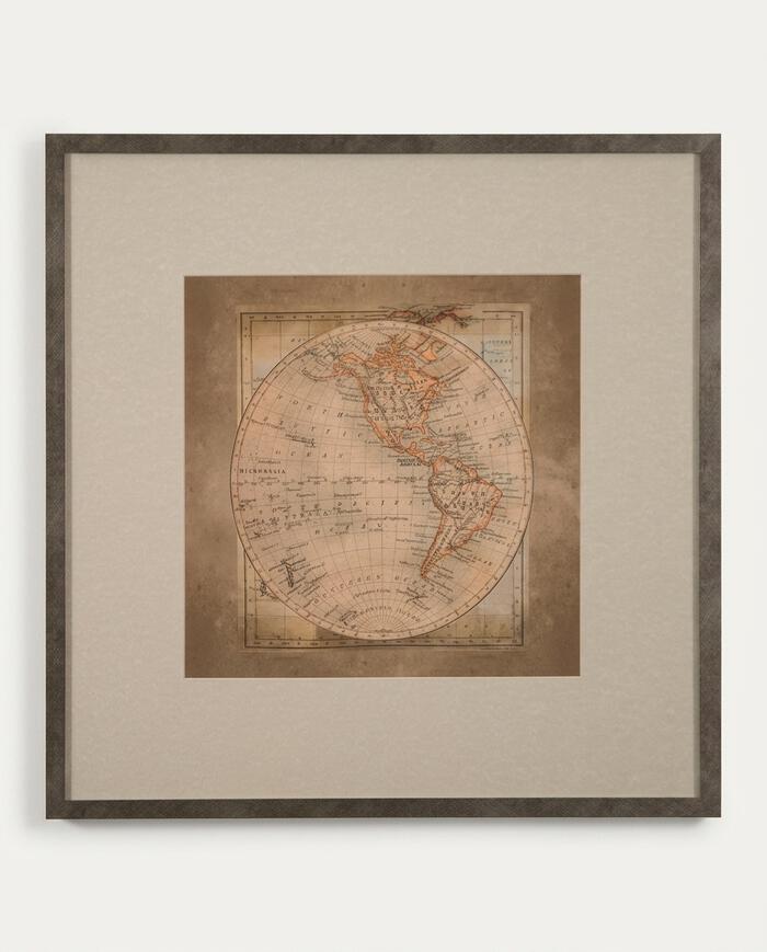 Quadro Mapa Mundi Ii image number 2