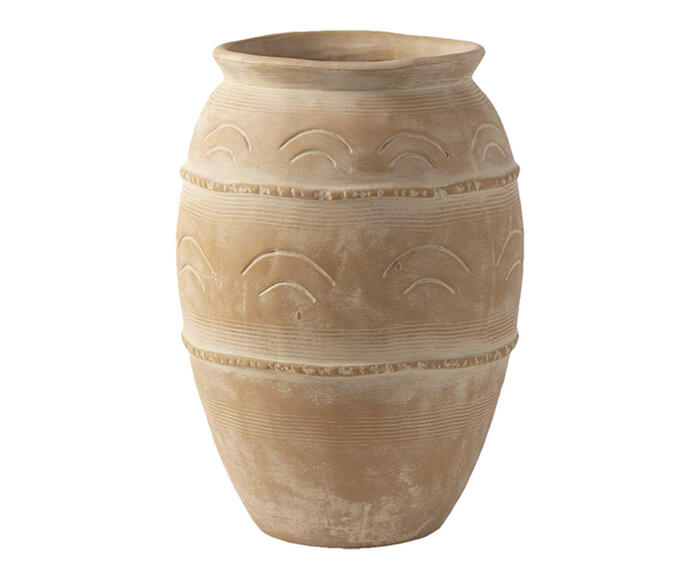 Vaso Decorativo Baroque Terracota M&eacute;dio - image 0