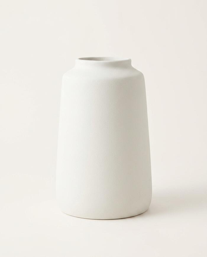Vaso em Cer&acirc;mica Mesquenete - Off White image number 3