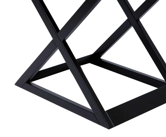 Mesa de Cabeceira Cross - Preto image number 8