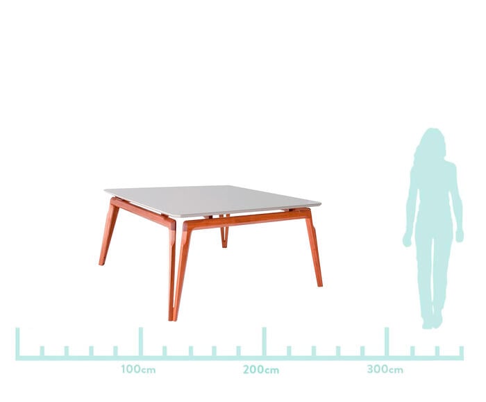 Mesa de Jantar Retangular Maju - Branco image number 3