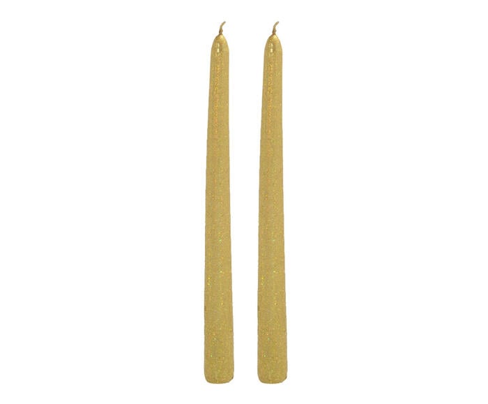 Jogo 2 Velas Decorativas Chamas G&ecirc;meas - image 0