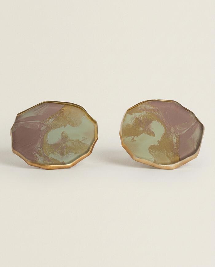Jogo de Porta Copo Stone Quartzo Rosa image number 3