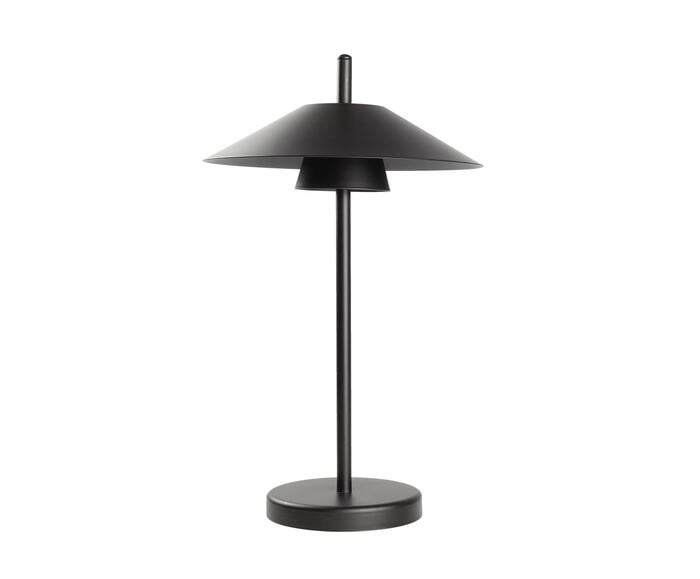 Lumin&aacute;ria de Mesa Llio Bivolt - Preto - image 1