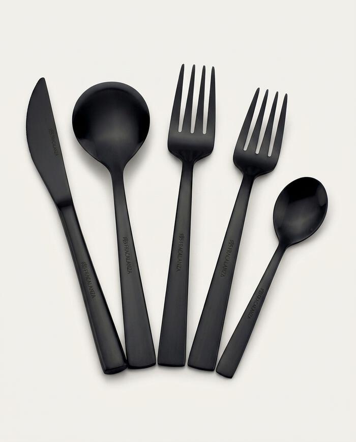 Faqueiro em Inox Ravel Preto - image 1
