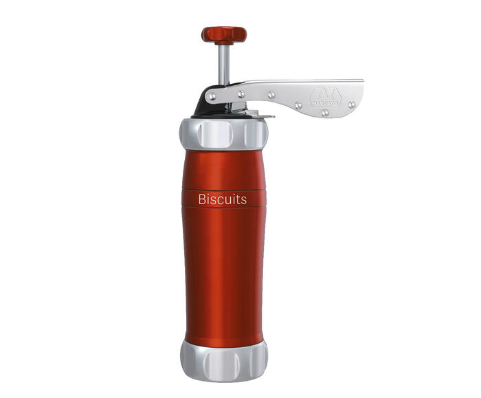 Biscoiteira em Inox Elegance Vermelha image number 0