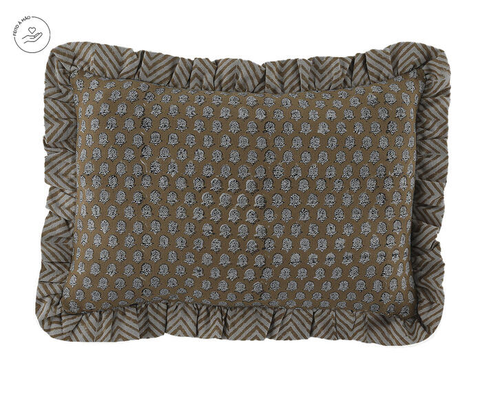 Capa de Almofada Kenya Mostarda - image 0
