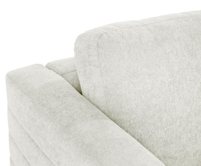 Poltrona Gom em Boucle aveludado image number 4