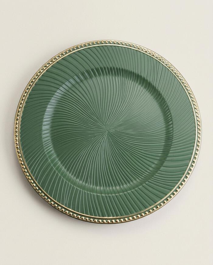 Sousplat Lines Verde - image 1