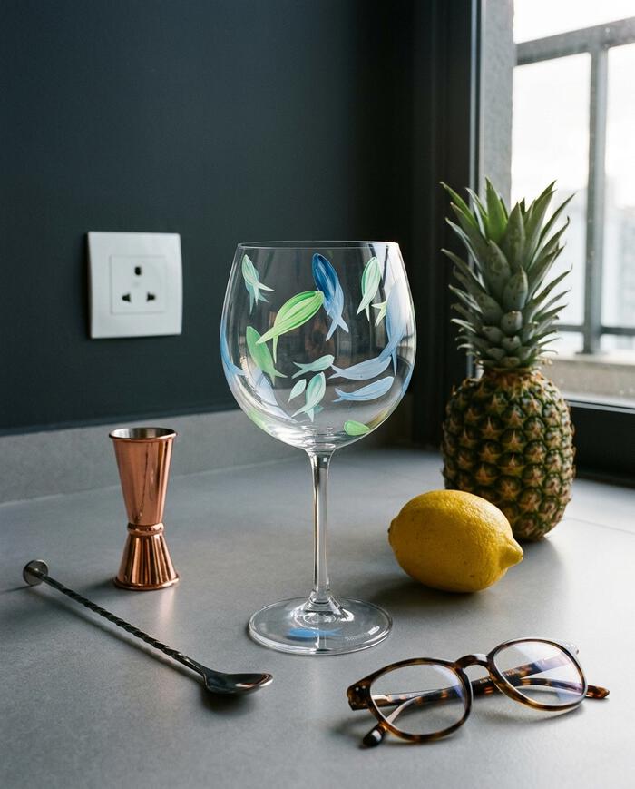 Ta&ccedil;a para Gin em Cristal para Gin Ocean image number 2