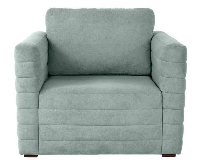 Poltrona Gom em Boucle aveludado image number 2