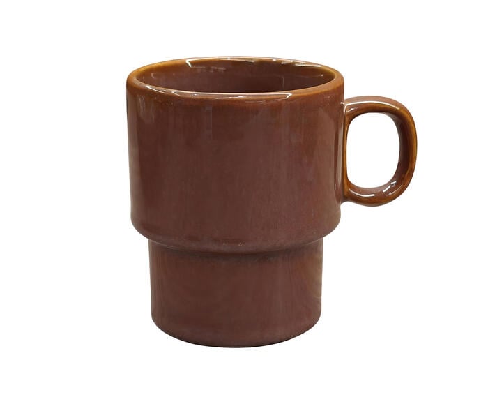 Caneca Empilh&aacute;vel Smaltato Terracota - image 0