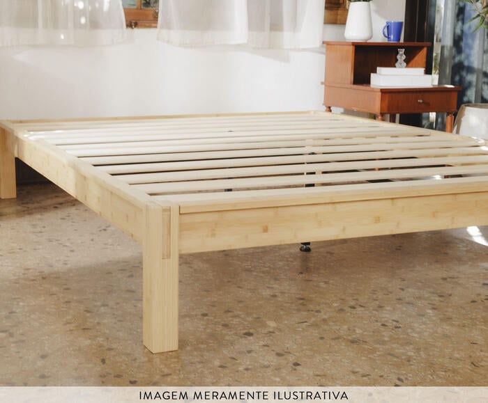 Base de Cama Bambu image number 9