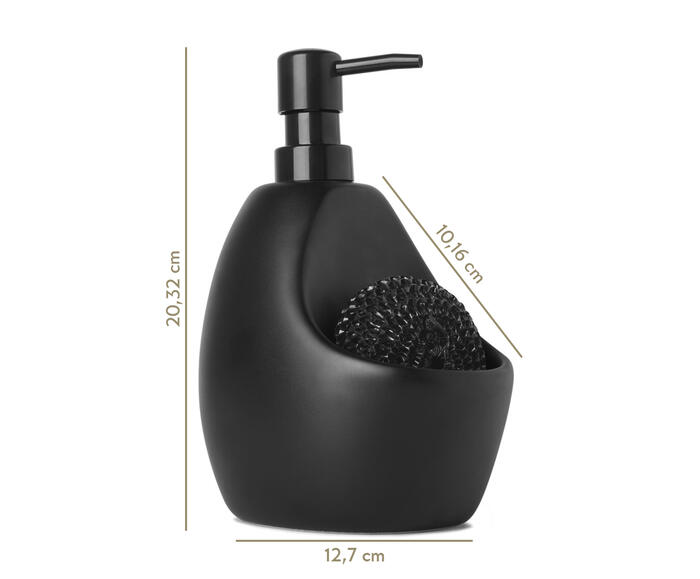 Dispenser para Detergente com esponja Joyce - Preto image number 10