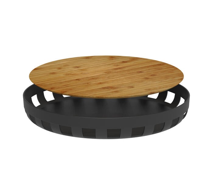 Bandeja Redonda Lume Preto - image 1
