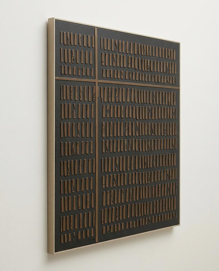 Quadro Decorativo Coda Preto e Marrom image number 3