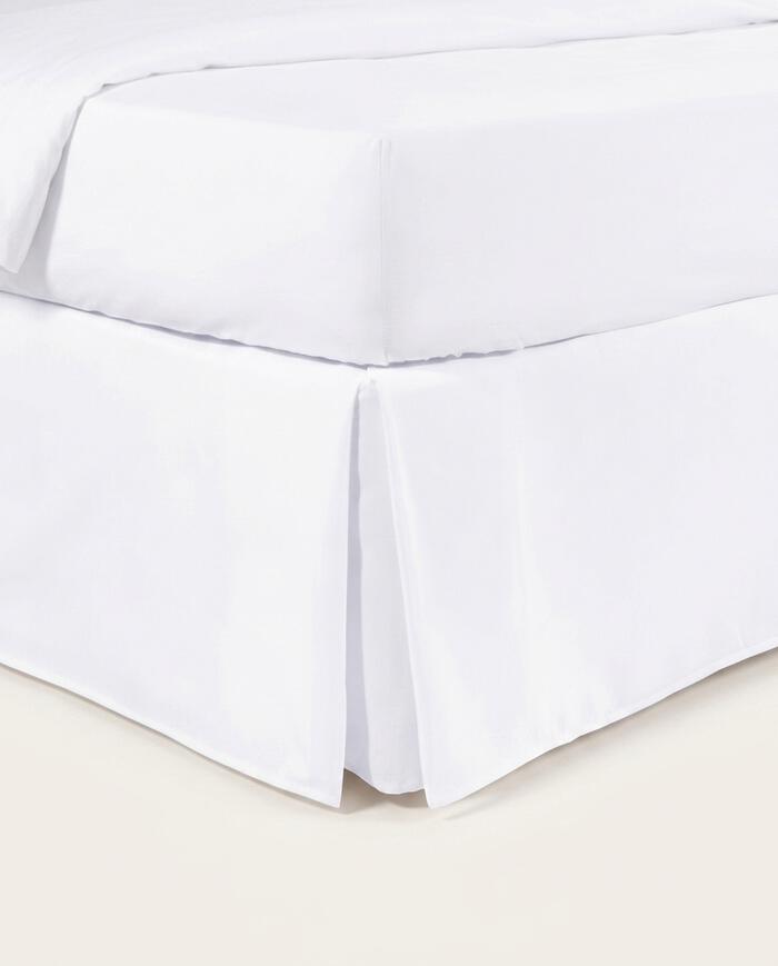 Saia para Cama Box com Pregas Colors Branca 200 Fios image number 10