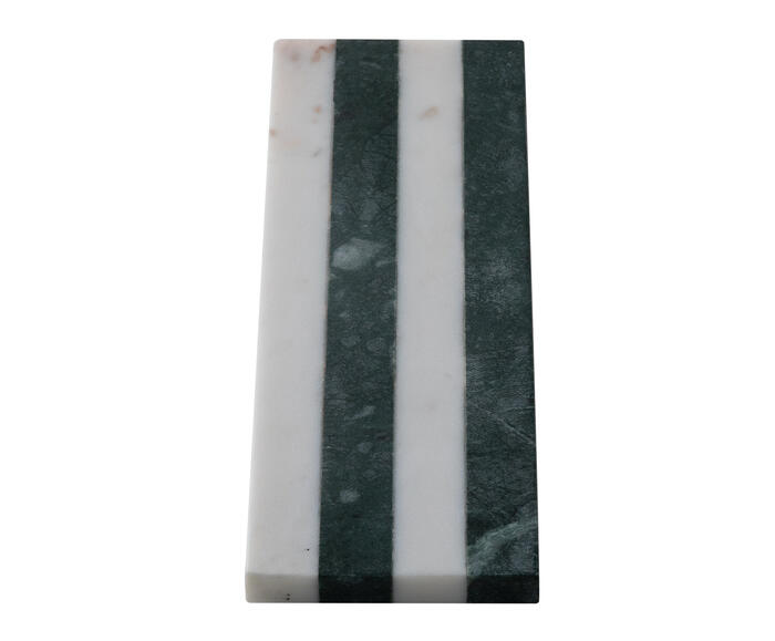 T&aacute;bua de Servir em M&aacute;rmore Hera Branco e Verde image number 3