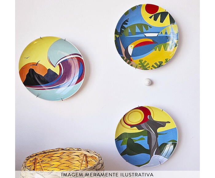 Prato de Porcelana Tucano Tom Veiga image number 6