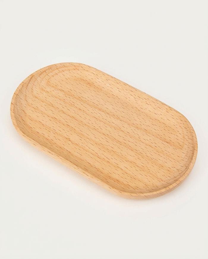 Bandeja em Bambu Oval de Faia image number 4