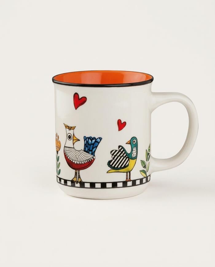 Mug Cocorico Laranja - image 0