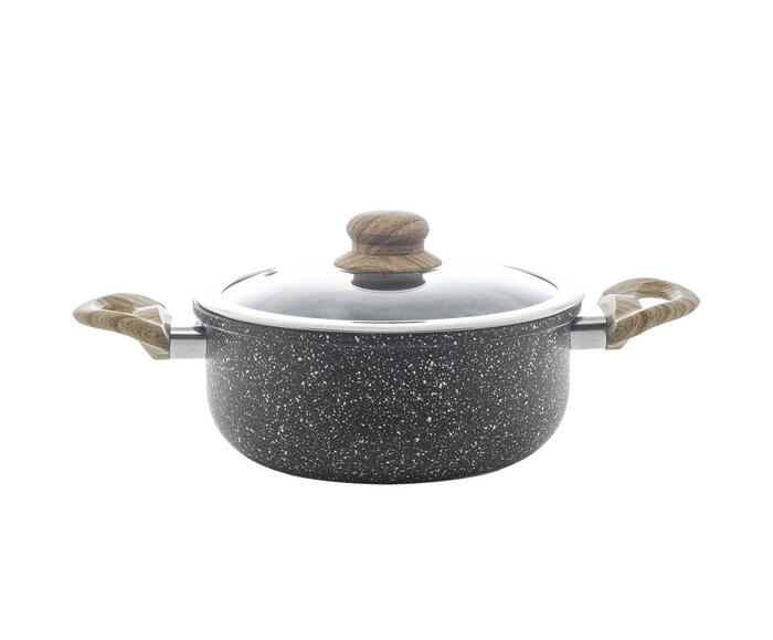 Jogo de Panelas para Fog&atilde;o de Indu&ccedil;&atilde;o Granilite Preto - image 1