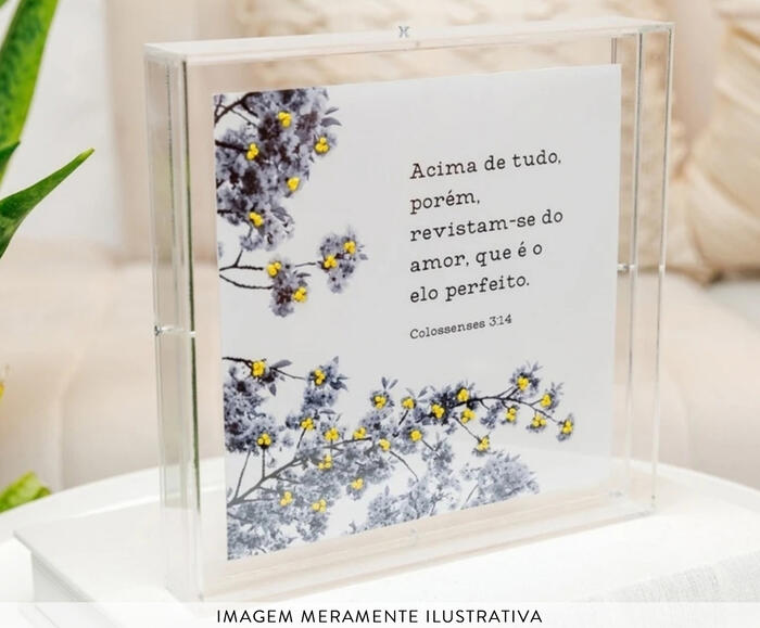 Quadro Caixa Acr&iacute;lico "Colosenses" - image 1