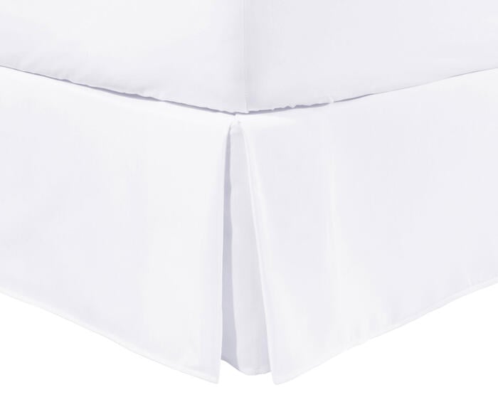 Saia para Cama Box com Pregas Colors Branca 200 Fios - image 0
