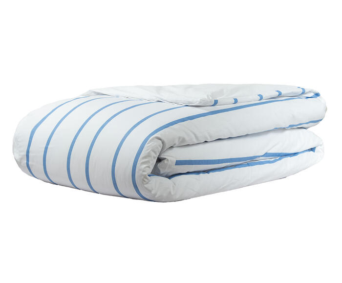 Capa Duvet Tous Les Jours Estampado Listra Pijama Azul - image 0