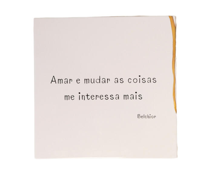 Azulejo Decorativo "Amar e Mudar" - image 0
