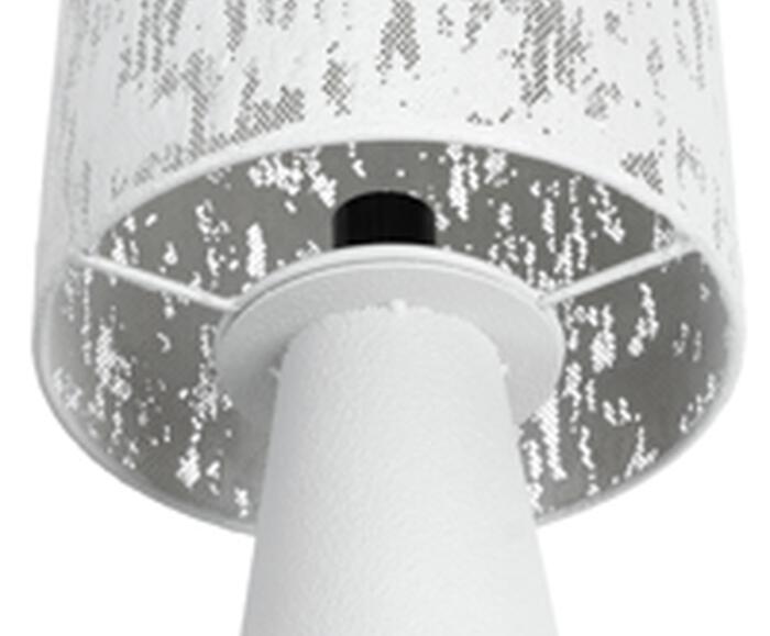 Lumin&aacute;ria de Mesa Nevoa Off-White image number 2