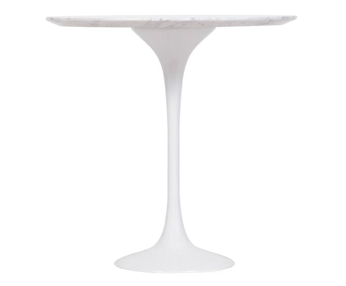 Mesa Saarinen Lateral Carrara Base Branca - image 1