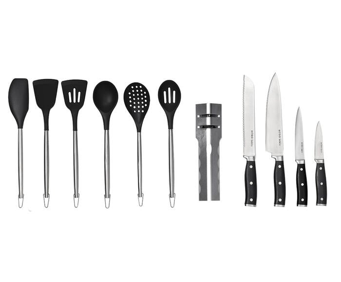 Jogo de Facas e Utens&iacute;lios com Base - image 1