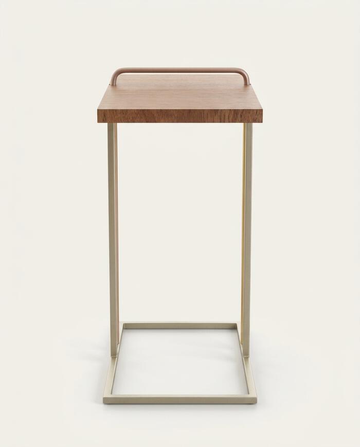 Mesa Lateral Th&eacute;odred Castanho - image 0