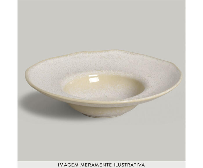 Jogo de Pratos para Massa Org&acirc;nico Latte Cru - image 1