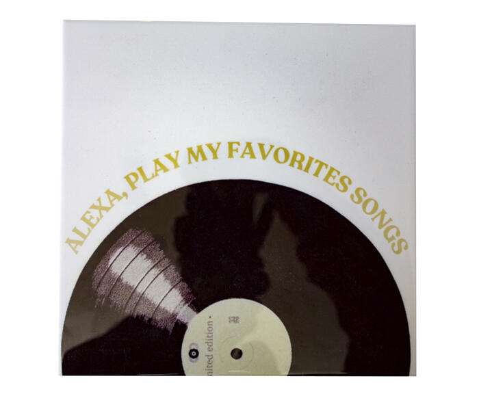 Azulejo Decorativo "Alexa Play My Favorites Songs" - image 0