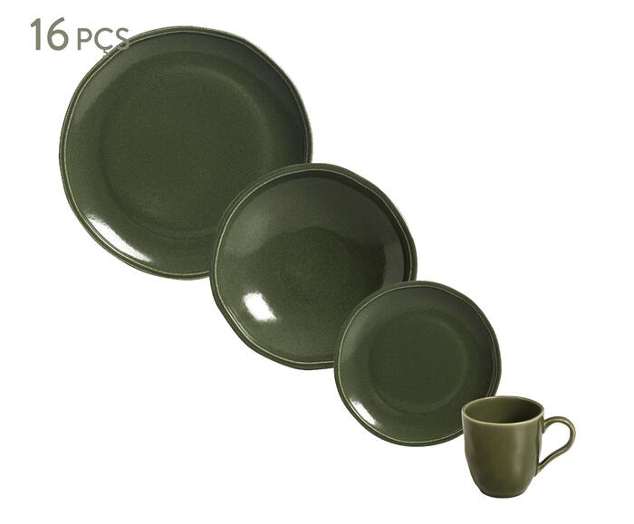 Aparelho de Jantar Daily Calm Verde Musgo image number 0