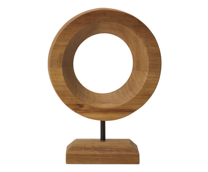 Adorno em Madeira Wood - Marrom image number 0