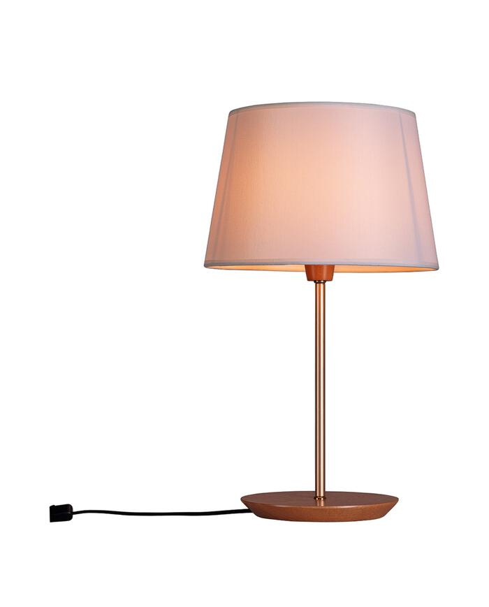 Abajur Slim Castanho Bivolt - image 0