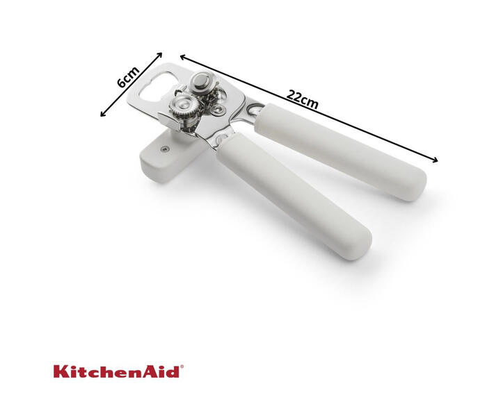 Abridor de Latas Dois em Um Kitchenaid Branco image number 1
